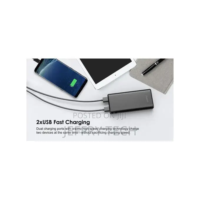 Oraimo 20,000 Mah Oraimo Portable Travel Powerbank