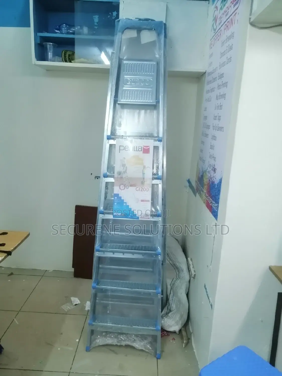 9step Household Step Ladder Aluminium