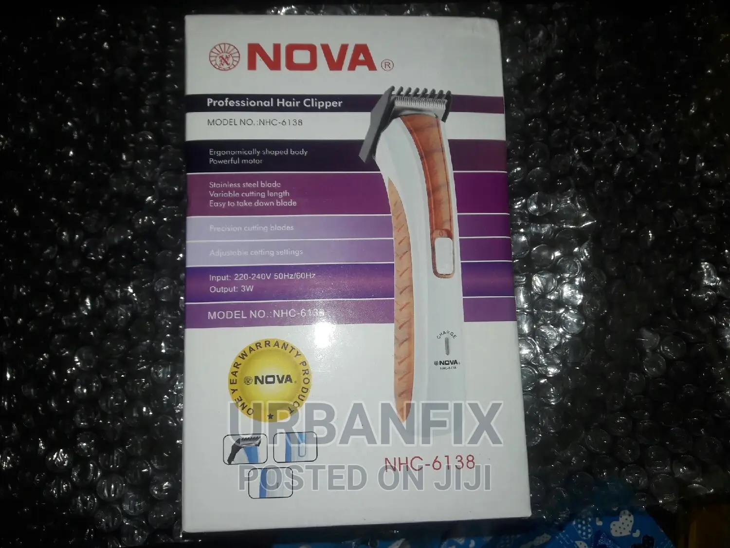 Rechargeable Hair Shaver and Beard Trimmer.