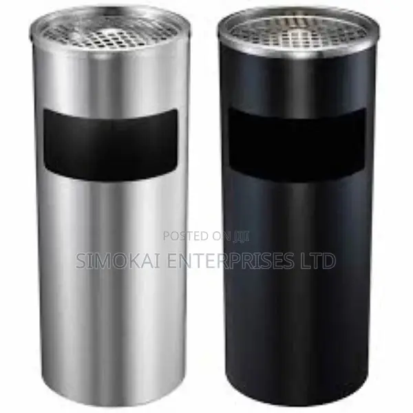 Standing Ashtray Rubbish Bin