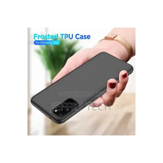 Back Cover for Samsung S20 Plus Case - Black