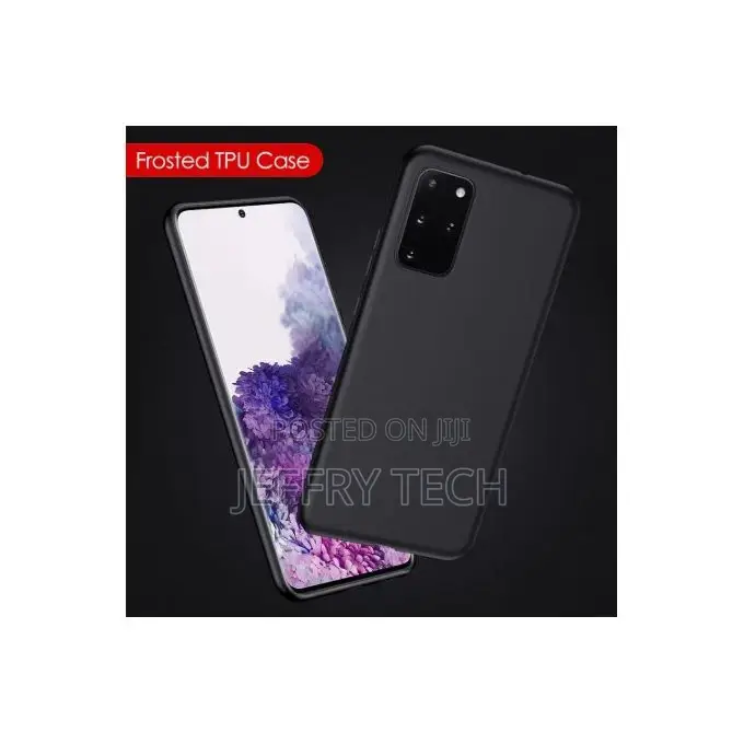 Back Cover for Samsung S20 Plus Case - Black