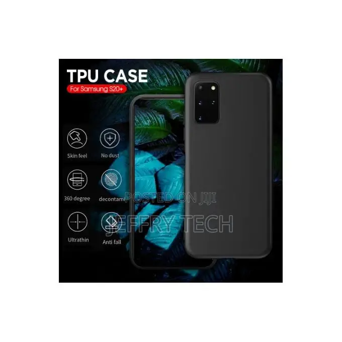 Back Cover for Samsung S20 Plus Case - Black