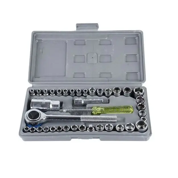 40 PCS Combination Socket Wrench Set