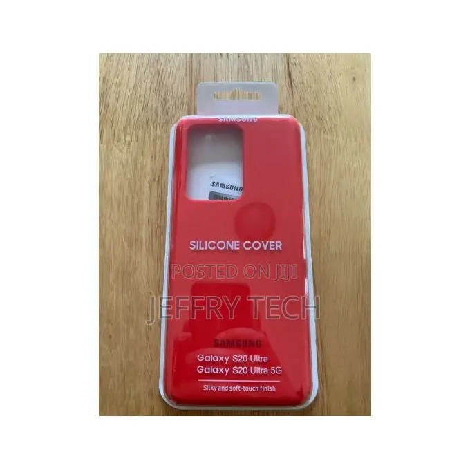 Samsung Silicone Cover for Samsung Galaxy S20 ULTRA - Red