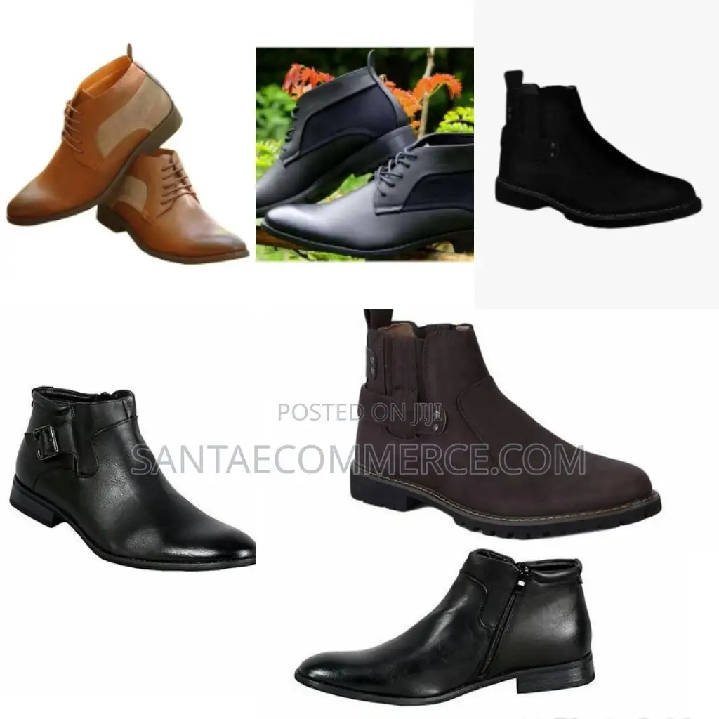 Cacatua Men's Casual and Official Boots Shoes