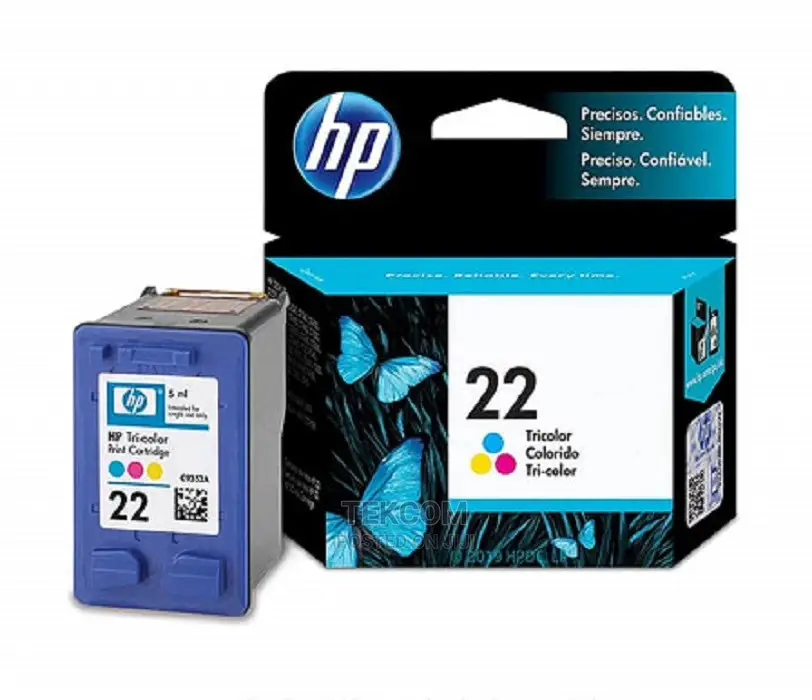 HP 22 Tri Color Original Ink Cartridge