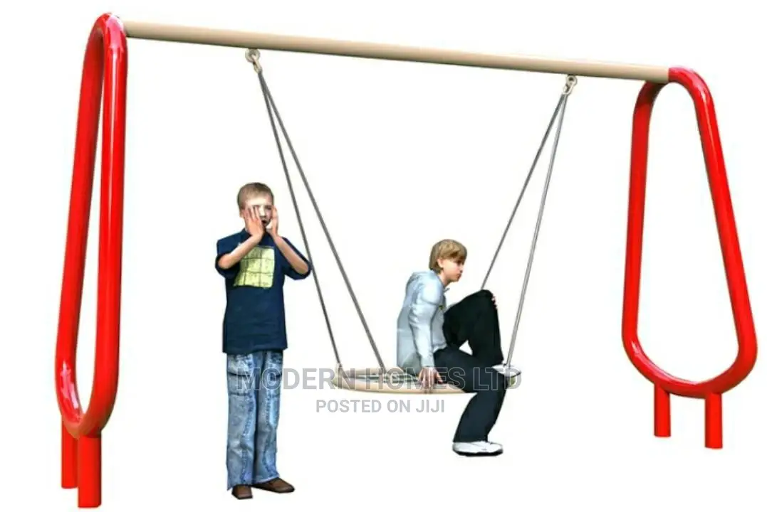 Colorful Children Swing With Comfortable Seats