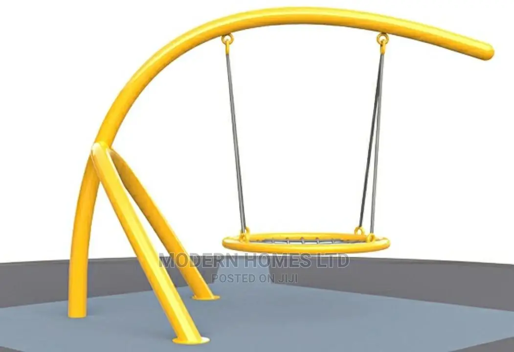 Colorful Children Swing With Comfortable Seats