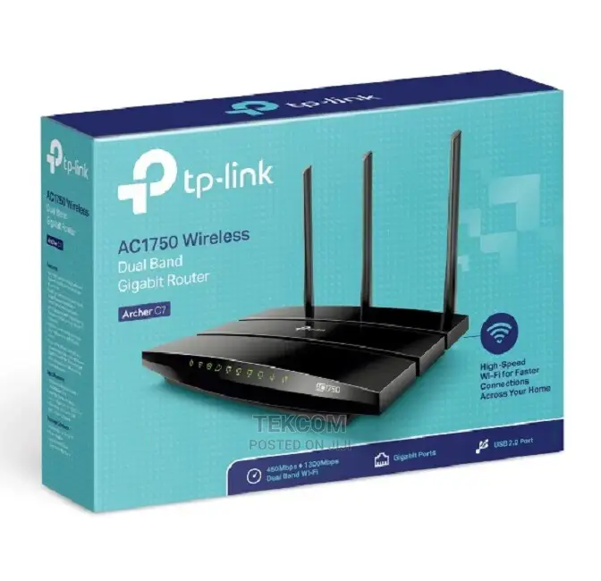 TP LINK ARCHER C7 AC1750 Wireless Dual Band Gigabit Router