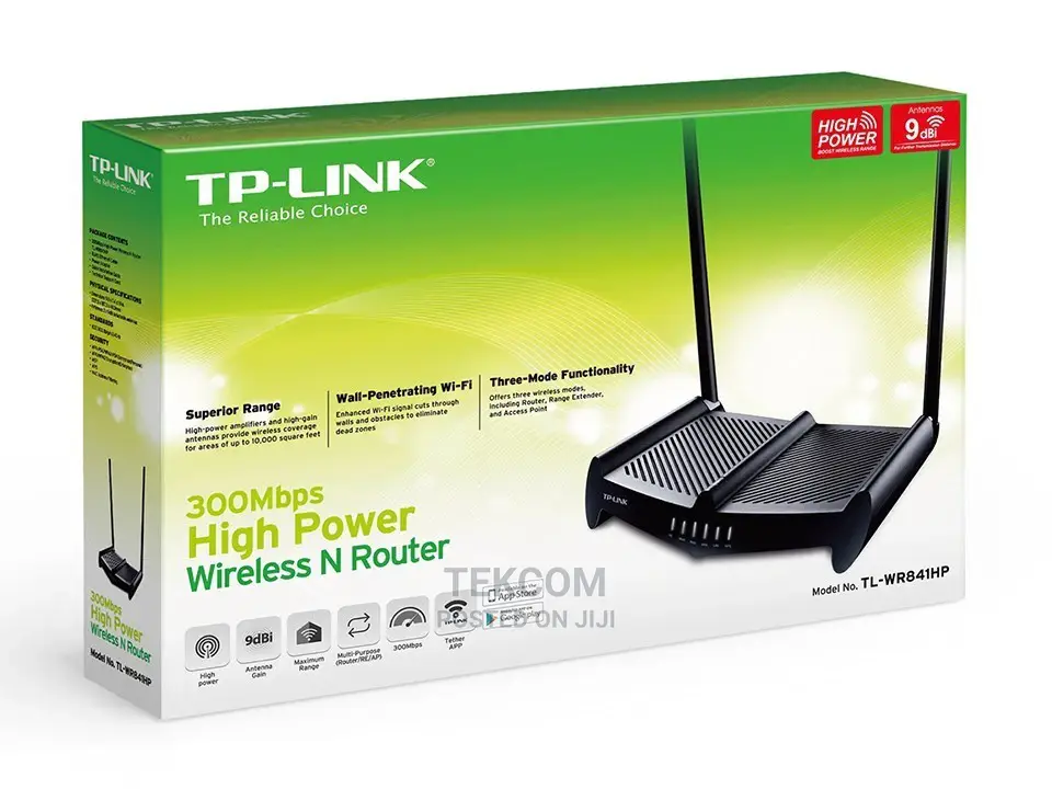 Tplink 300mbps High Power Wireless N Router TL-WR841HP