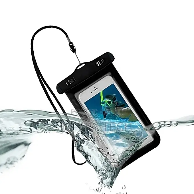 Underwater Cellphone Dry Bag Case Black