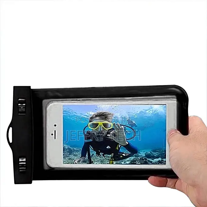 Underwater Cellphone Dry Bag Case Black