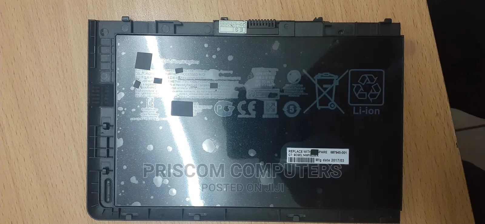 HP Folio 9470M ,9480M, 9470 Battery