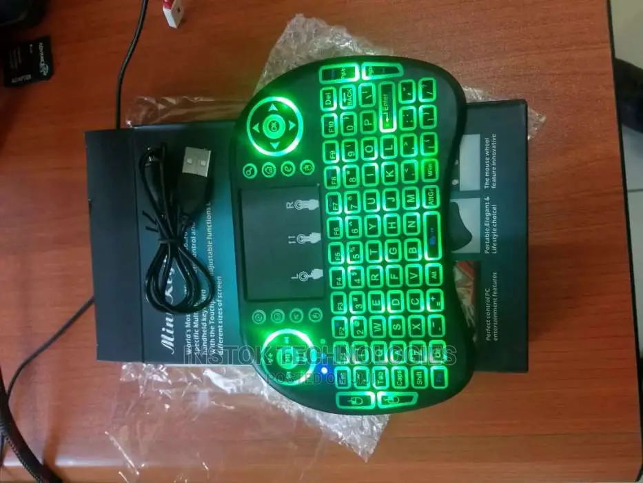Backlit Wireless Mini Keyboard for Android Box,Smart TV ,PC