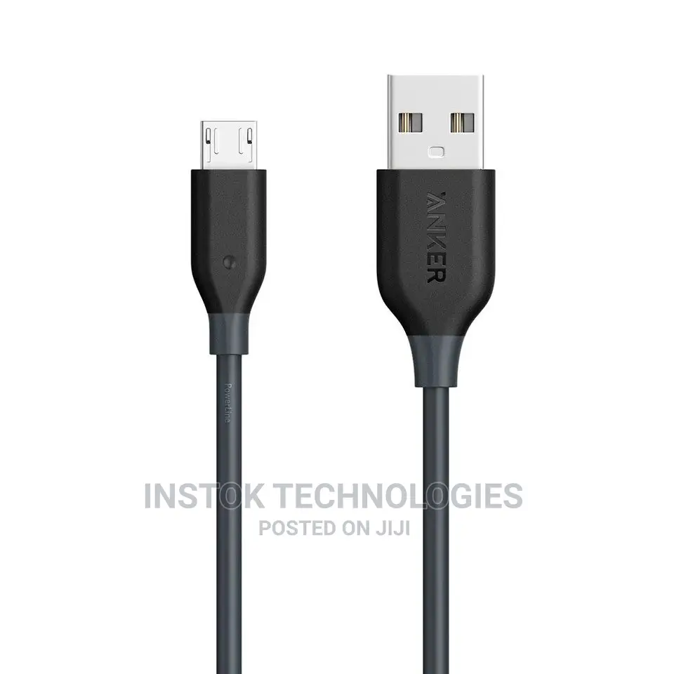 Anker Powerline 3ft Micro USB Cable – A8132 – Black