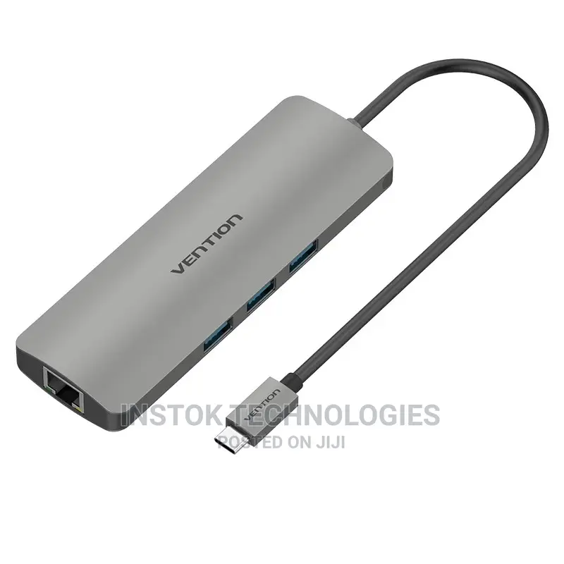 Vention USB Type C to Multi-Function 8 IN 1 Hub / Docking St