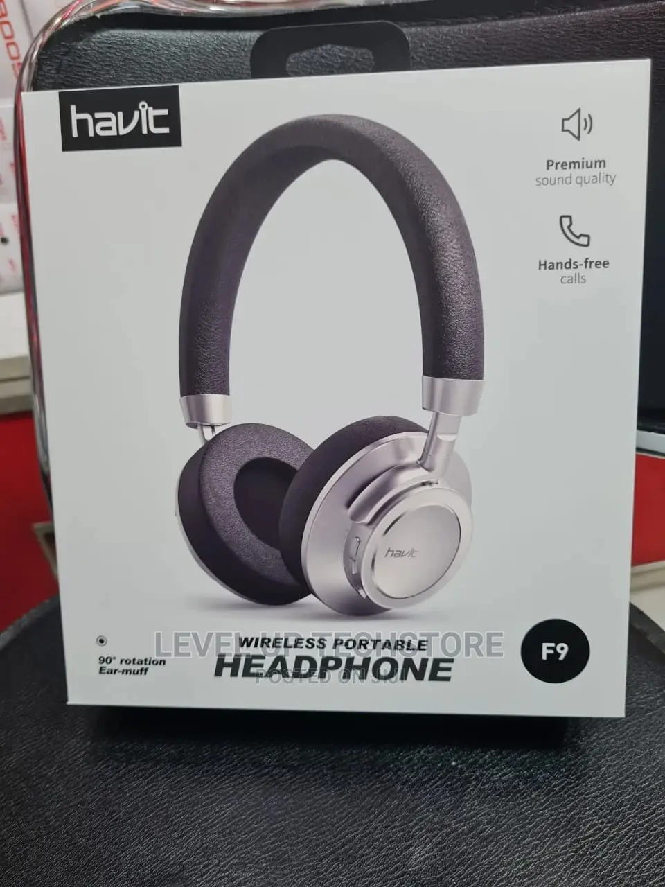 HAVIT F9 Ultra-Comfortable Frosted Wireless Headphone - New