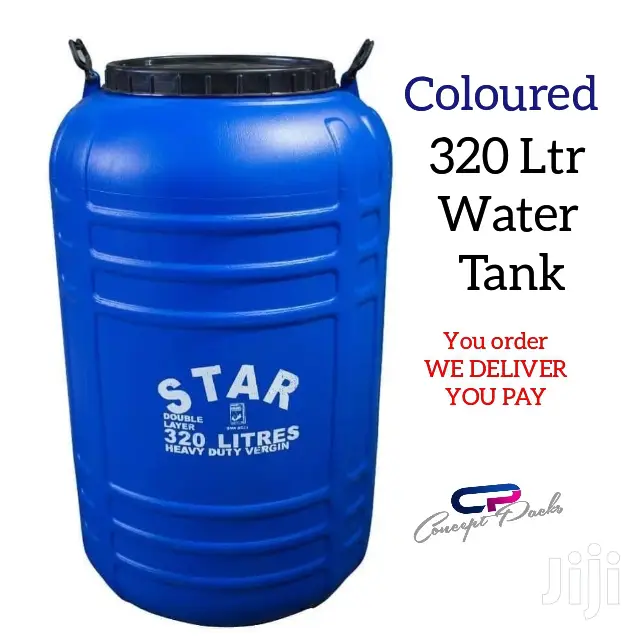 320 LTR Coloured Tank.