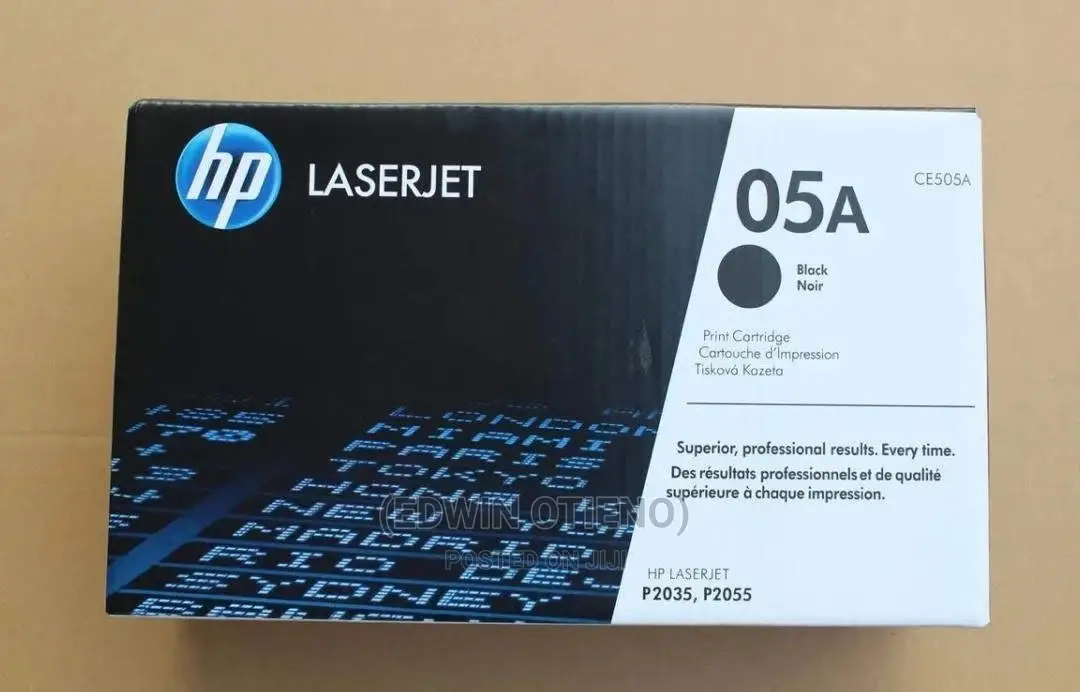 HP 05A Black (CE505A) Original Laserjet Toner Cartridge