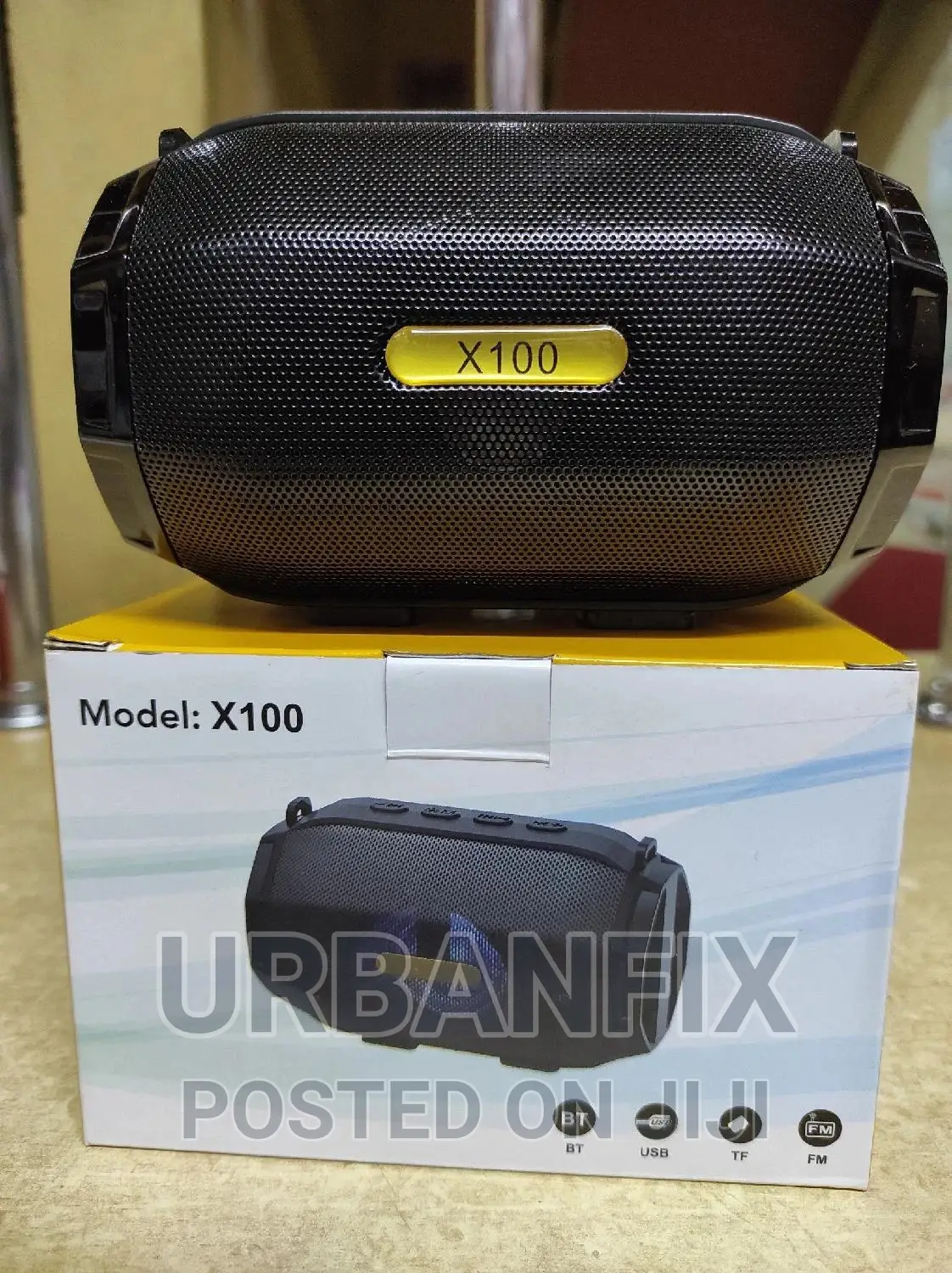 Bluetooth Speaker With USB Port, Memory Slot and FM