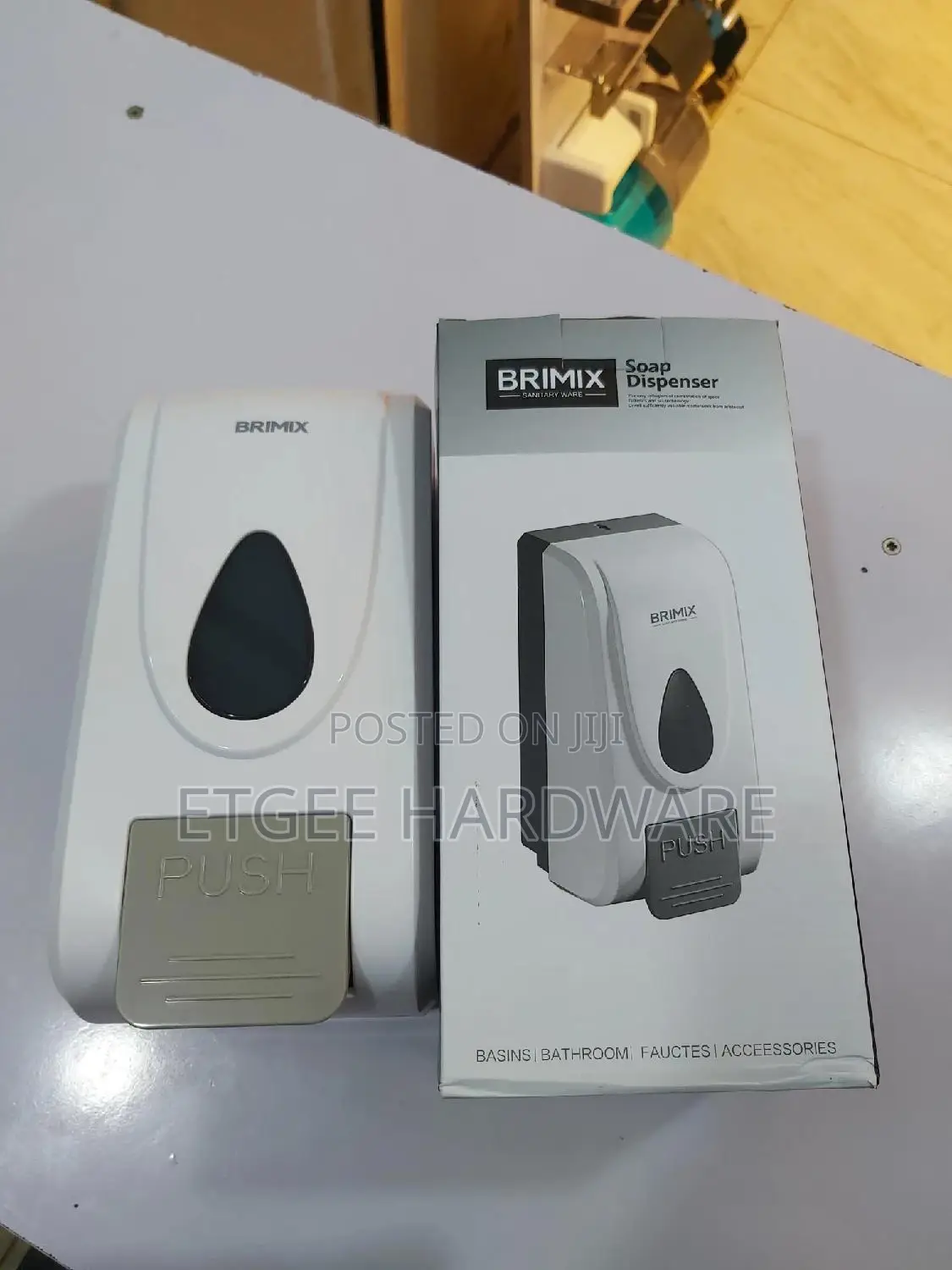 Sanitizer and Soap Dispensers