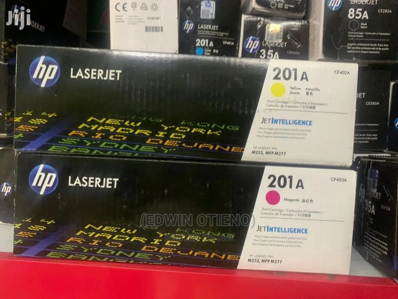 HP 201A Original Laserjet Toner Cartridge, CF400A
