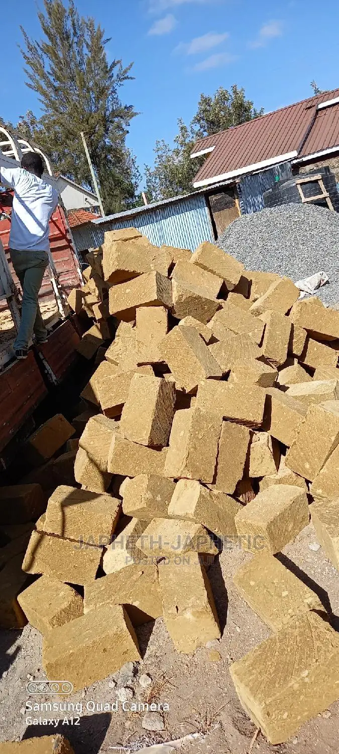 Yellow~Brown Stones{Machine Cut)