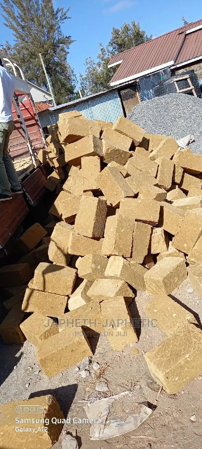 Yellow~Brown Stones{Machine Cut)