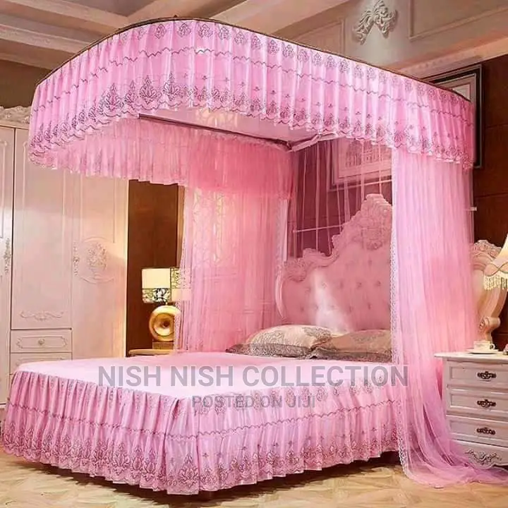 2 Stand 5*6 Mosquito Net With Rails