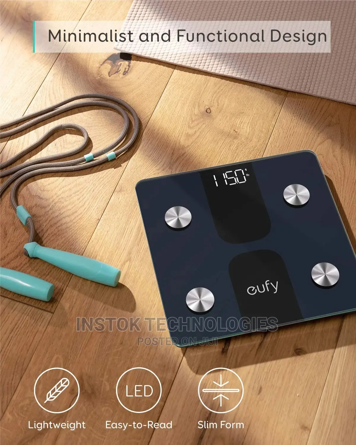 Eufy by Anker, Smart Scale P1 Wireless Digital Bathroom Scal