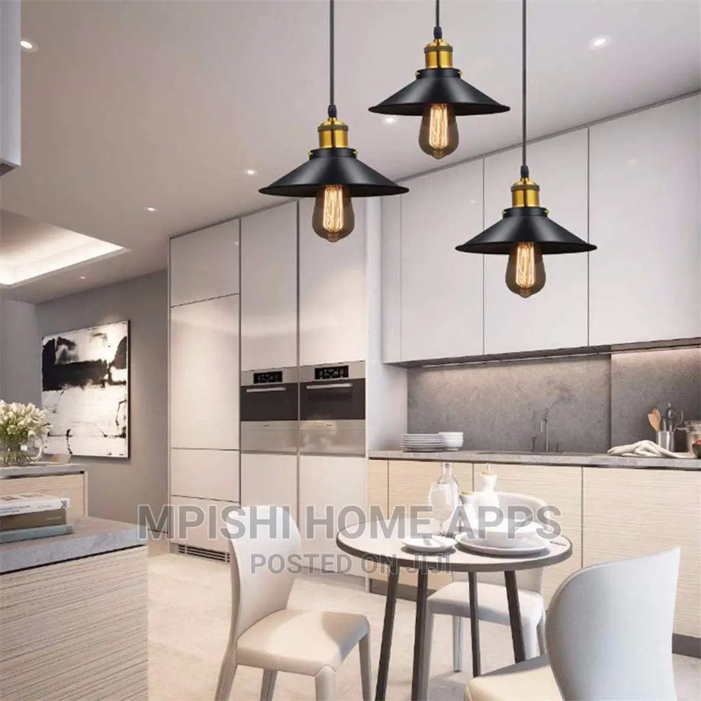 3pcs Vintage Pendant Light Set
