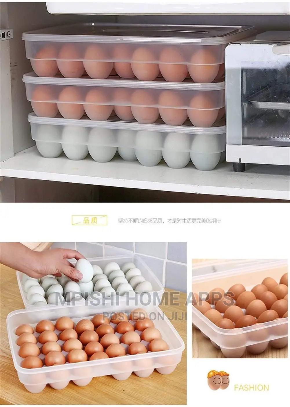 Eggs Storage Containers 30pcs