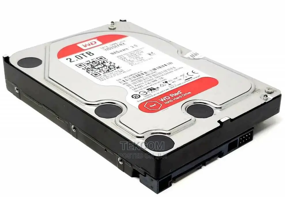Western Digital 2TB WD Red Plus NAS Internal Hard Drive 5400