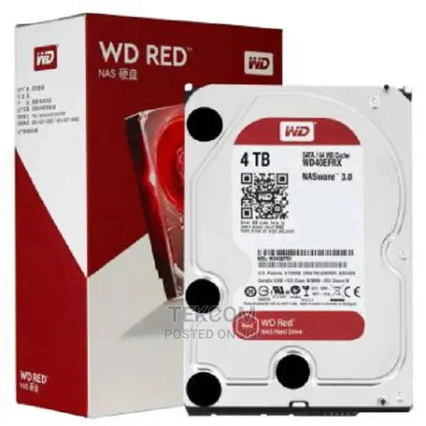 Western Digital 4TB WD Red Plus NAS Internal Hard Drive