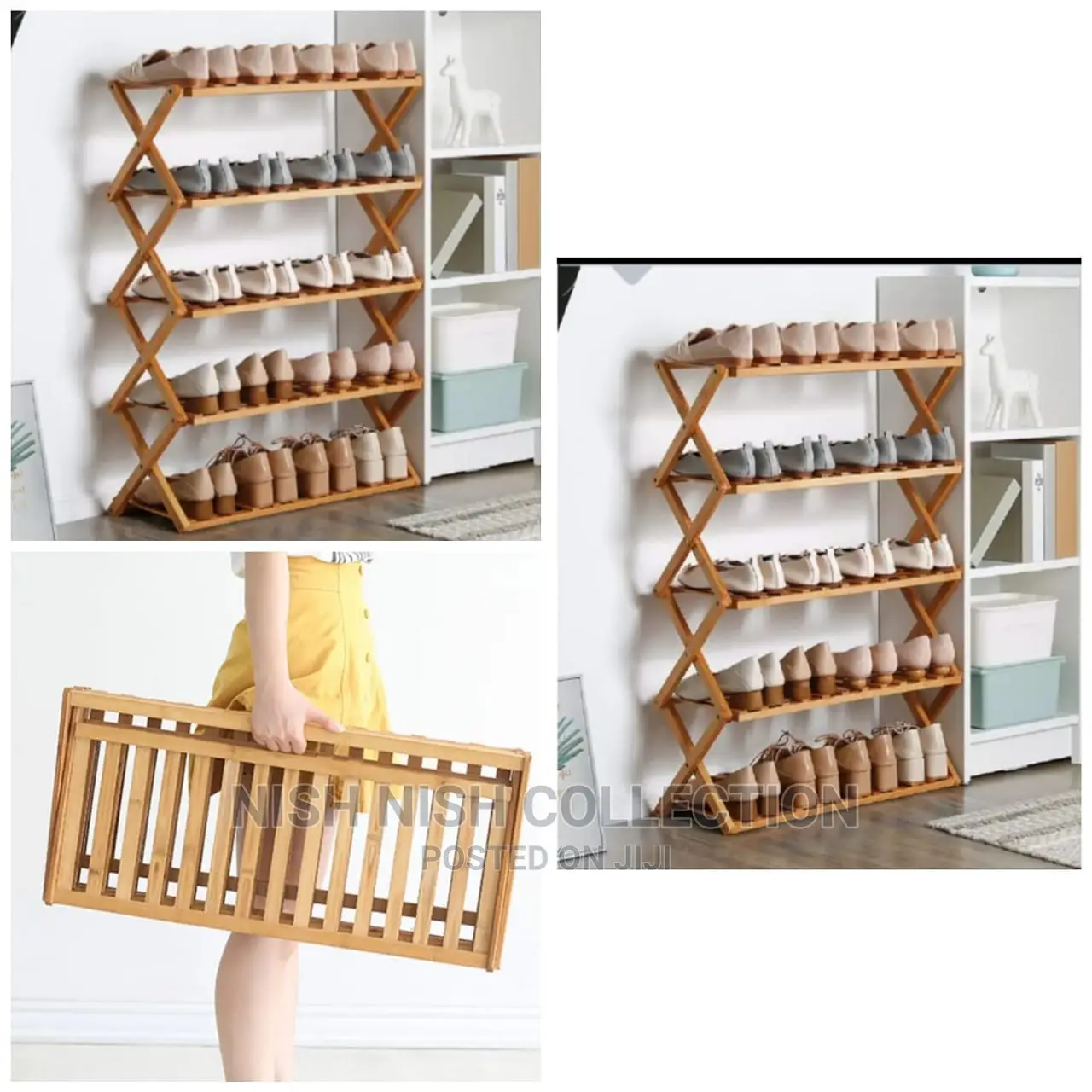 Classy Wooden Shoe Rack