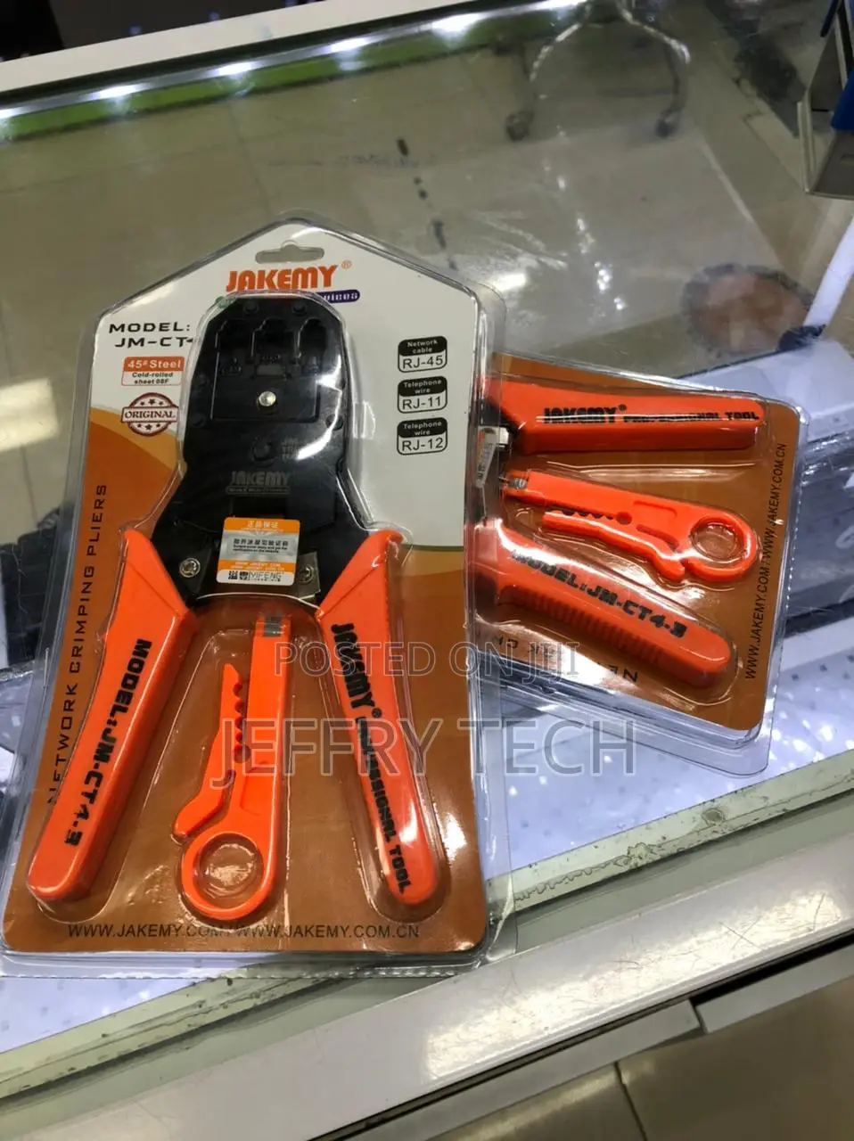 Jakemy Jm-Ct4-3 4P 6P 8P Wire Crimping Plier