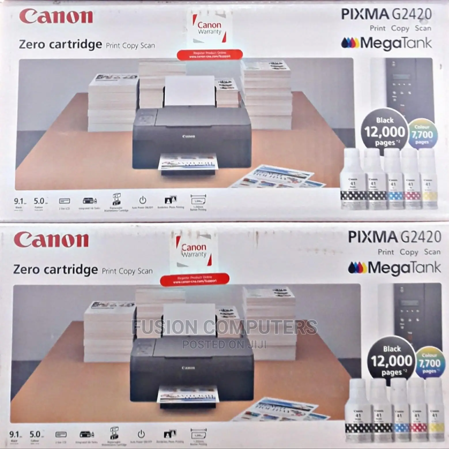 Canon Pixma G2420 All in One Inkjet Printer