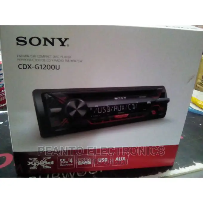 Sony CDX-G1200U Car Radio Stereo CD Player With USB