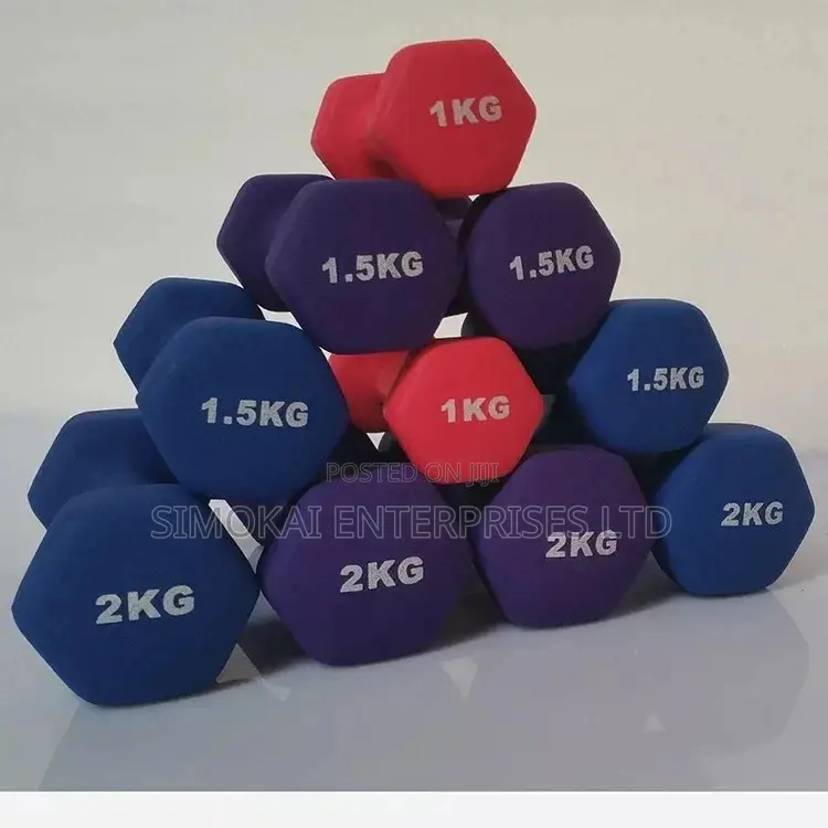 Assorted Vynl Dumbells