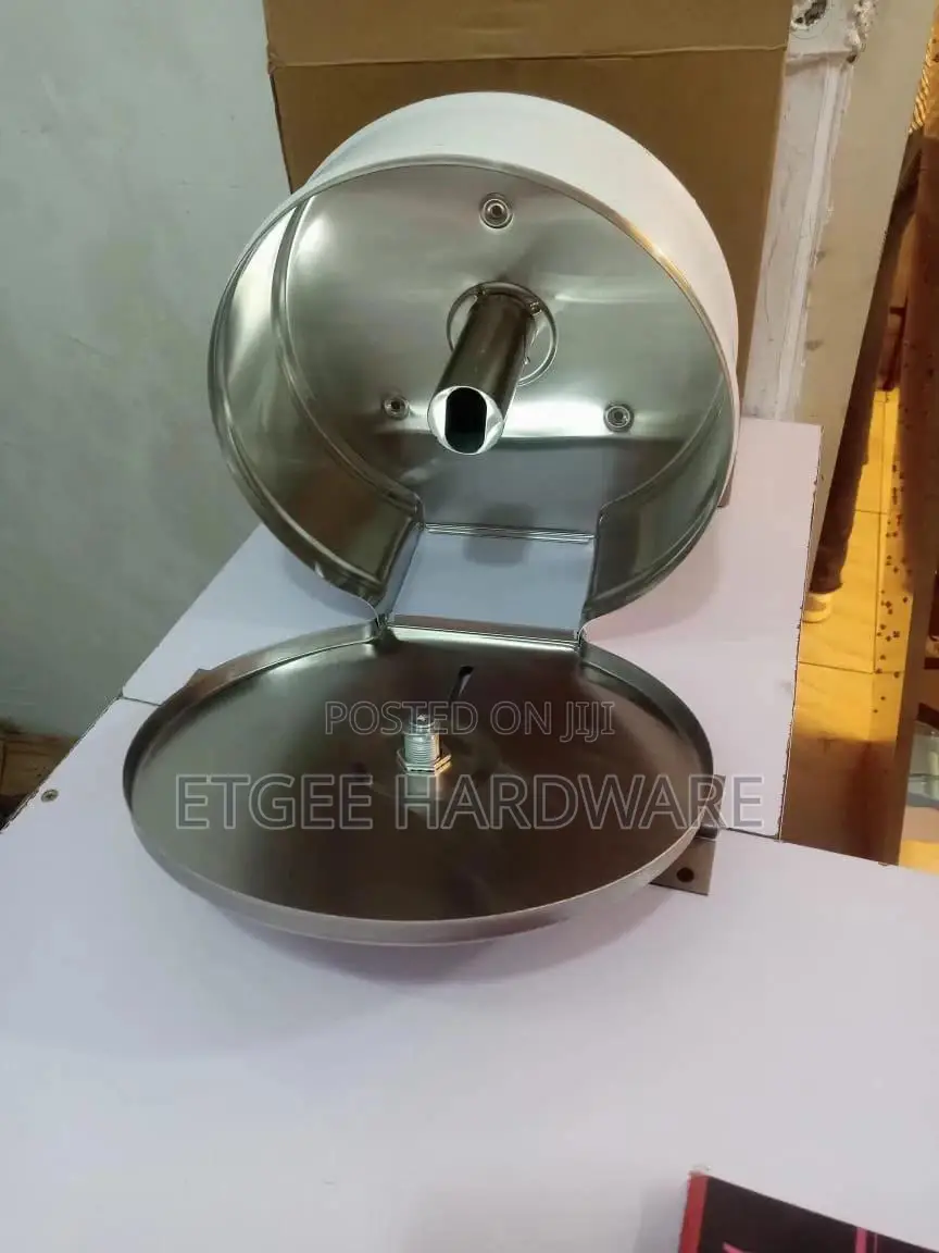 Jumbo Tissue Holder Stainless Steel