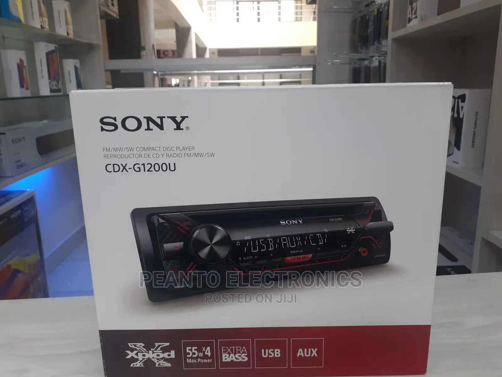 Sony CDX-G1200U Car Radio Stereo CD Player With USB
