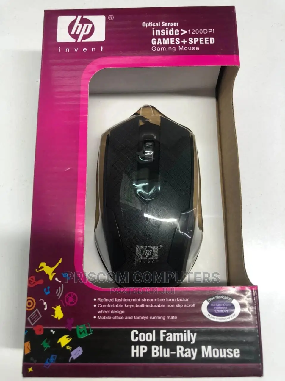 Wired Mouse -Hp Optical USB