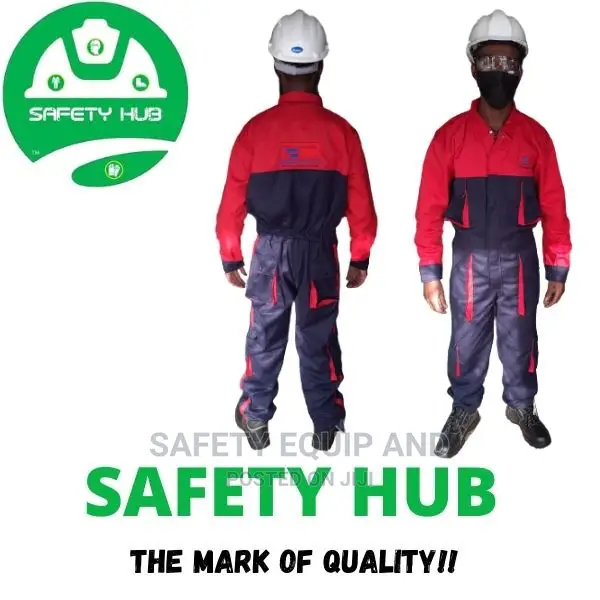 Kenyan Made Twill Cargo Overalls