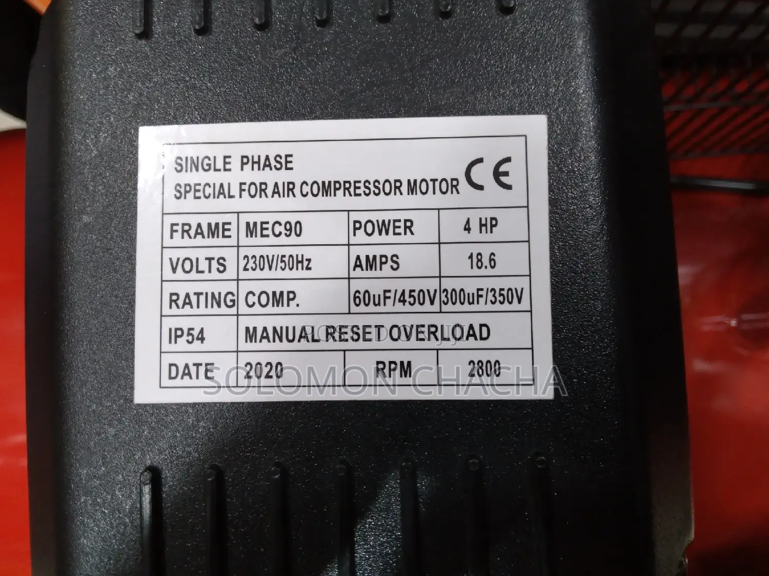 Lenhard Compressor 300litre 4hp