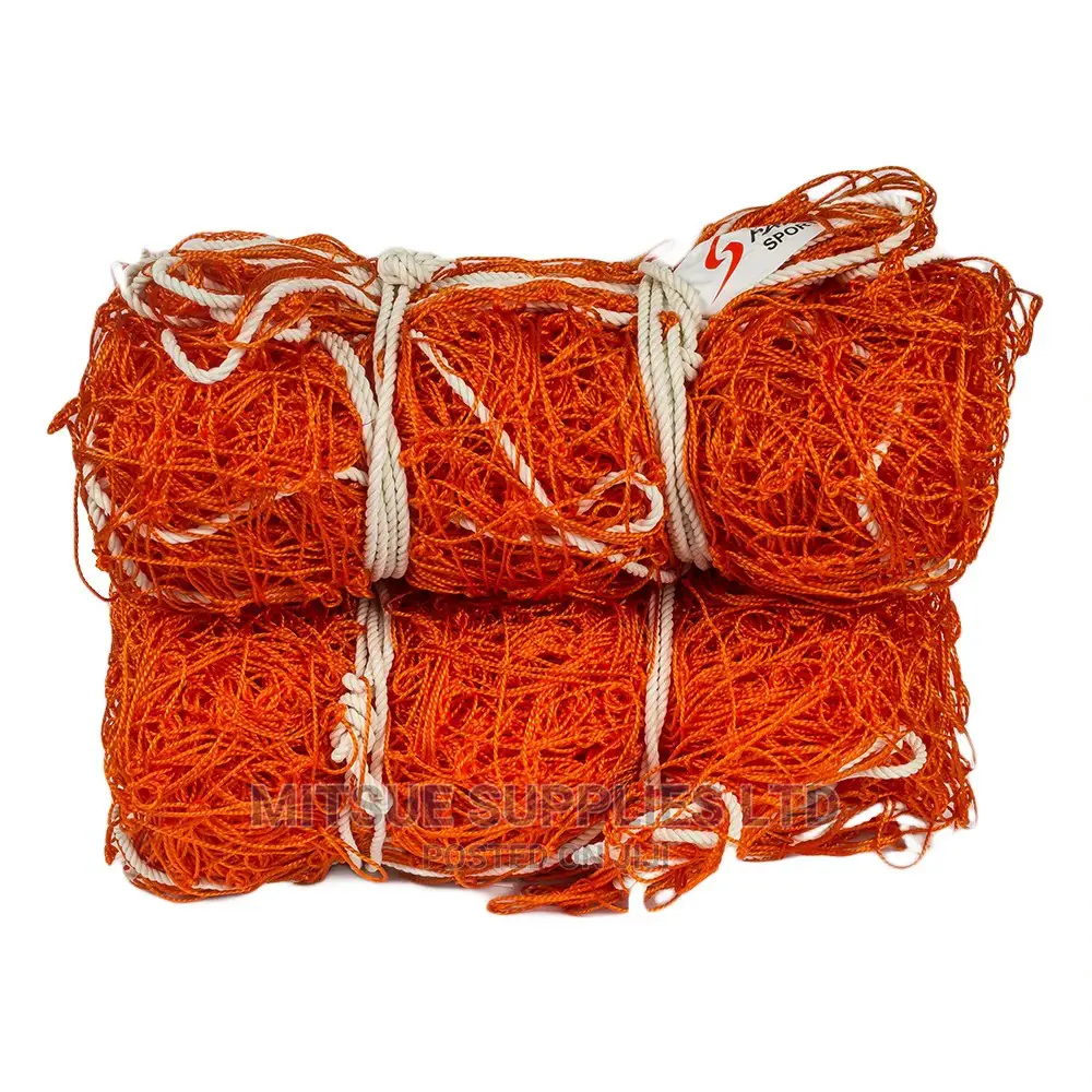 A Pair of Football Goalpost Net 24x8x6ft 1mm Thick