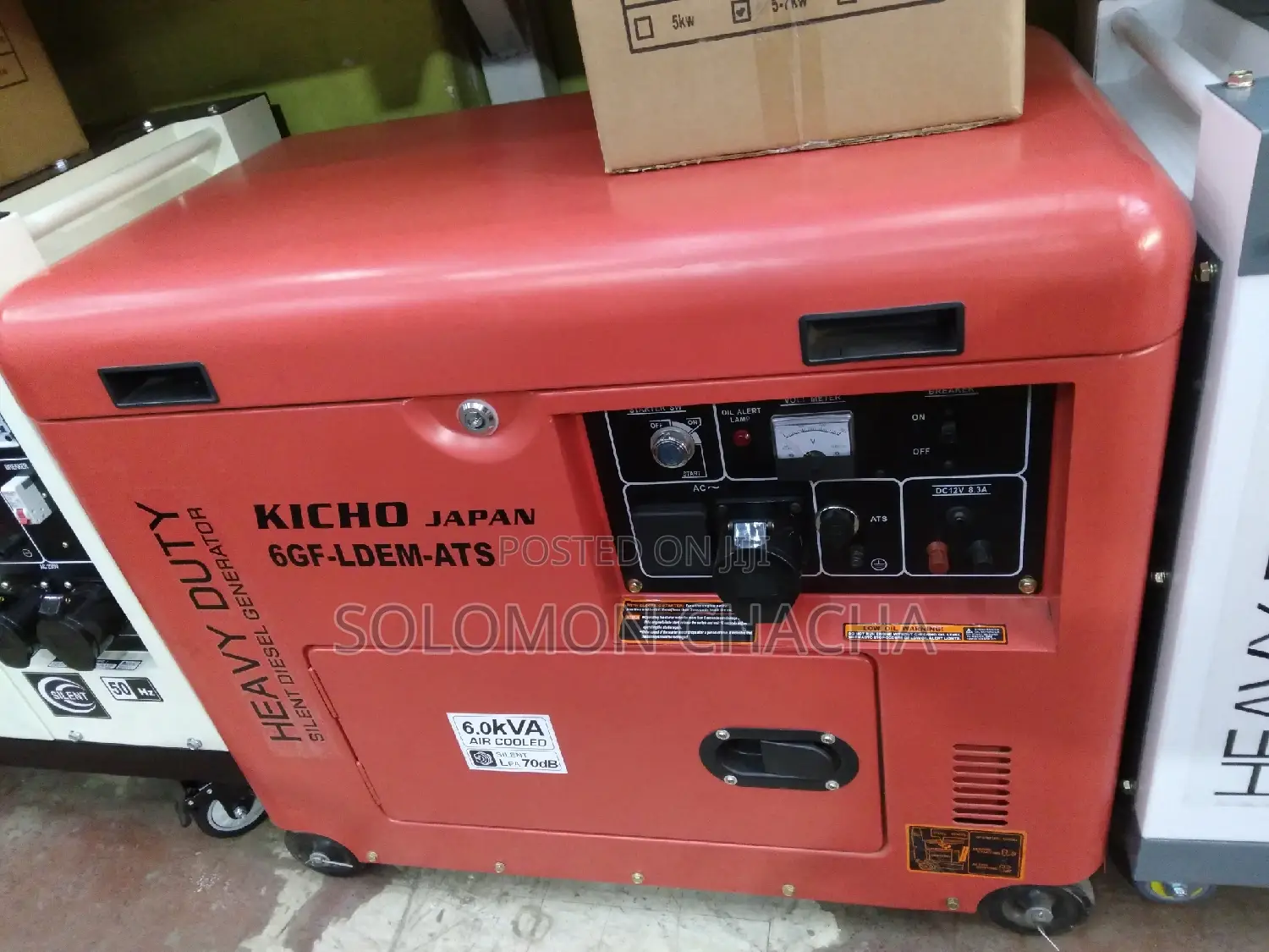 Kicho 6.5kva Silent Diesel Generator