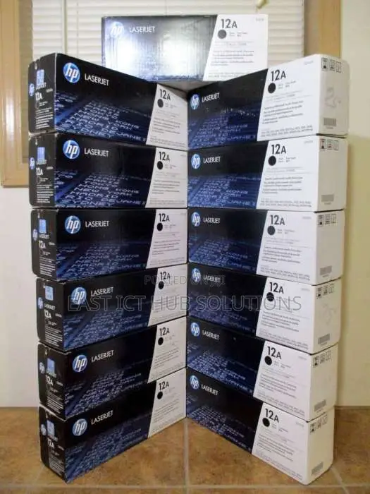 HP 12A Black Laserjet Toner Print Cartridge Sealed