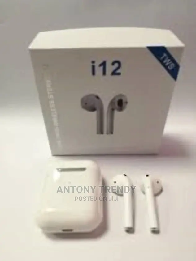 I12 TWS Wireless Bluetooth 5.0 Portable Stereo Earphone With