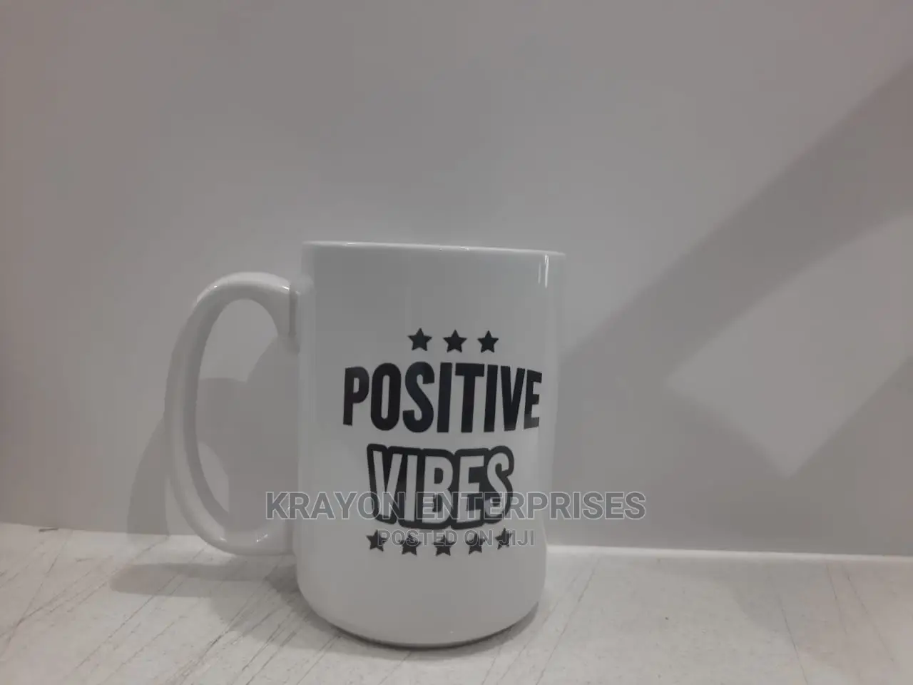 White Mug Printing